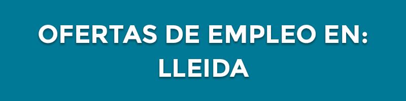 ofertas de empleo en lleida