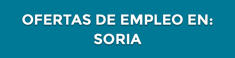 ofertas de empleo en soria